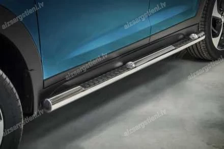 STEELER ROUND SIDE BARS WITH INTEGRATED FOOTSTEPS