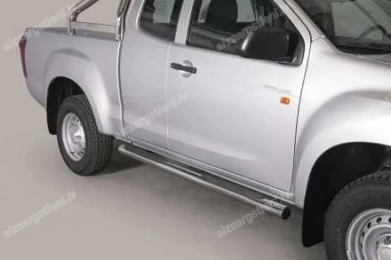 MISUTONIDA ROUND SIDE BARS WITH PLASTIC FOOTSTEPS ISUZU D-Max