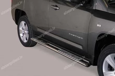 MISUTONIDA OVAL SIDE BARS WITH INTEGRATED PLASTIC FOOTSTEPS