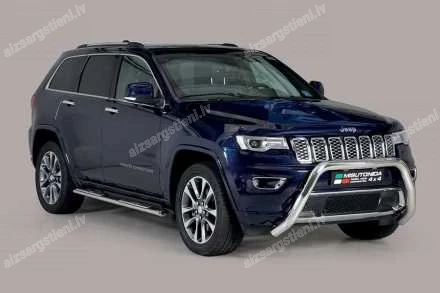 MISUTONIDA OVAL SIDE BARS WITH INTEGRATED PLASTIC FOOTSTEPS JEEP Grand Cherokee
