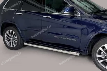 MISUTONIDA ROUND SIDE BARS WITH PLASTIC FOOTSTEPS JEEP Grand Cherokee