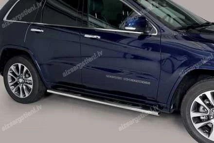 MISUTONIDA OVAL SIDE BARS WITH PLASTIC FOOTSTEPS JEEP Grand Cherokee