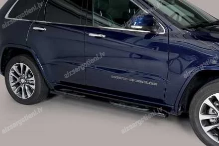 MISUTONIDA OVAL SIDE BARS WITH PLASTIC FOOTSTEPS JEEP Grand Cherokee
