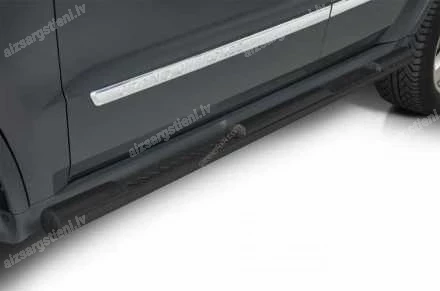 STEELER ROUND SIDE BARS WITH INTEGRATED FOOTSTEPS JEEP Grand Cherokee
