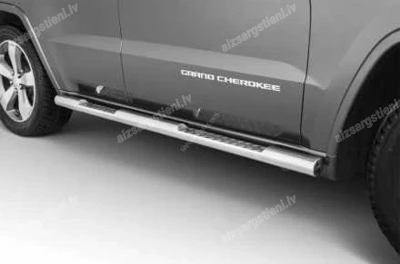STEELER ROUND SIDE BARS WITH INTEGRATED FOOTSTEPS
