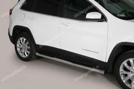 MISUTONIDA ROUND SIDE BARS WITH PLASTIC FOOTSTEPS JEEP Cherokee