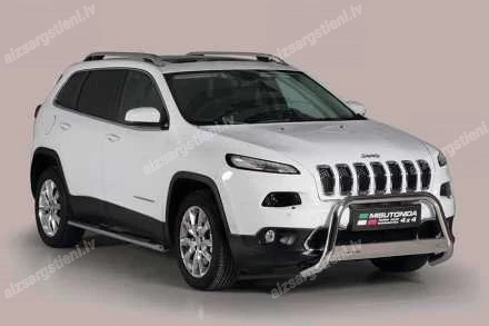 MISUTONIDA OVAL SIDE BARS WITH PLASTIC FOOTSTEPS JEEP Cherokee