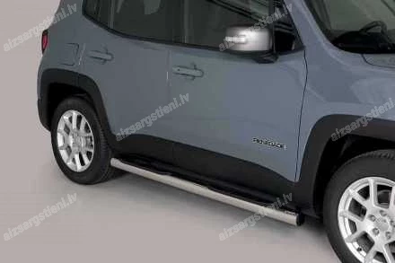 MISUTONIDA ROUND SIDE BARS WITH PLASTIC FOOTSTEPS
