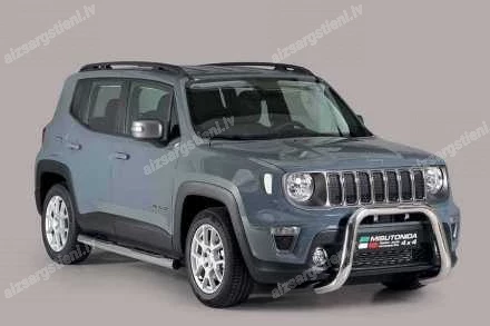 MISUTONIDA ROUND SIDE BARS WITH PLASTIC FOOTSTEPS JEEP Renegade