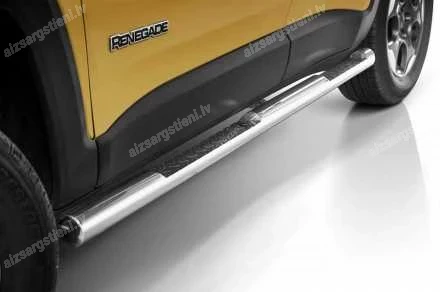 STEELER ROUND SIDE BARS WITH INTEGRATED FOOTSTEPS
