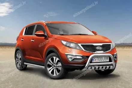 STEELER A BAR WITH CROSSBAR AND AXLE-PLATE KIA Sportage