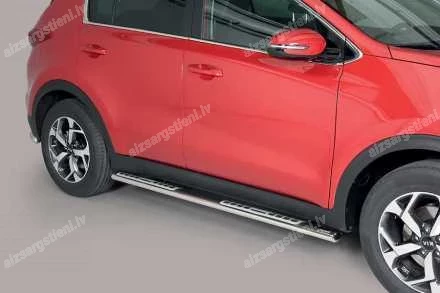 MISUTONIDA OVAL SIDE BARS WITH INTEGRATED PLASTIC FOOTSTEPS