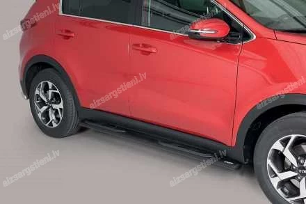 MISUTONIDA OVAL SIDE BARS WITH PLASTIC FOOTSTEPS
