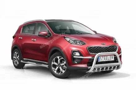 STEELER A BAR WITH CROSSBAR AND AXLE-BAR KIA Sportage