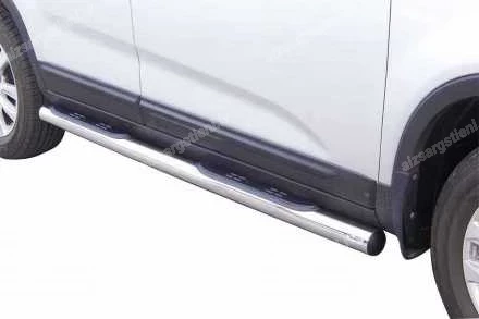 MISUTONIDA ROUND SIDE BARS WITH PLASTIC FOOTSTEPS
