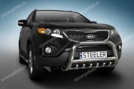 STEELER PRIEKŠĒJAIS A FORMAS AIZSARGSTIENIS AR ŠĶĒRSSTIENI UN AIZSARGRIBĀM