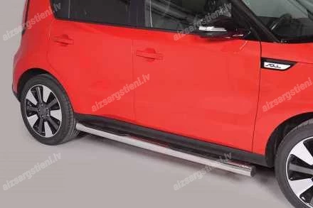 MISUTONIDA ROUND SIDE BARS WITH PLASTIC FOOTSTEPS KIA Soul