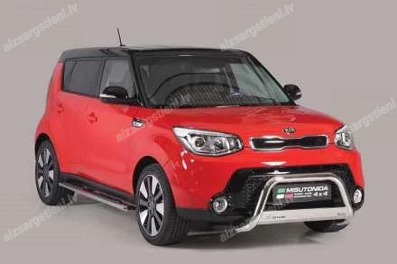 MISUTONIDA OVAL SIDE BARS WITH PLASTIC FOOTSTEPS KIA Soul