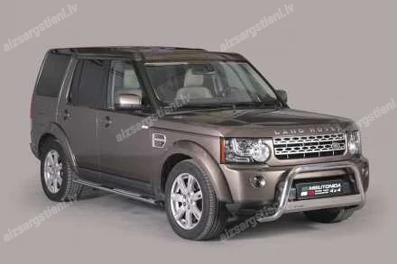 MISUTONIDA OVAL SIDE BARS WITH INTEGRATED PLASTIC FOOTSTEPS LAND ROVER Discovery