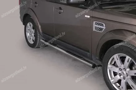 MISUTONIDA ROUND SIDE BARS WITH PLASTIC FOOTSTEPS LAND ROVER Discovery