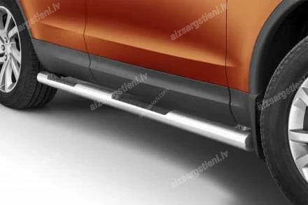 STEELER ROUND SIDE BARS WITH INTEGRATED FOOTSTEPS