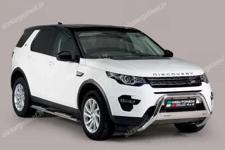 MISUTONIDA OVAL SIDE BARS WITH INTEGRATED PLASTIC FOOTSTEPS LAND ROVER Discovery Sport