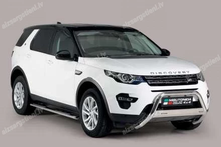 MISUTONIDA OVAL SIDE BARS WITH PLASTIC FOOTSTEPS LAND ROVER Discovery Sport