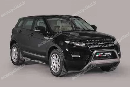 MISUTONIDA OVAL SIDE BARS WITH INTEGRATED PLASTIC FOOTSTEPS LAND ROVER Range Rover Evoque