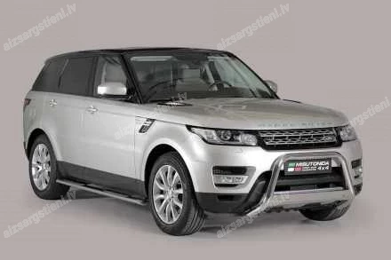 MISUTONIDA OVAL SIDE BARS WITH PLASTIC FOOTSTEPS LAND ROVER Range Rover Sport