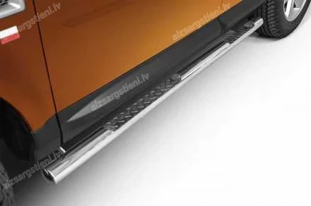 STEELER ROUND SIDE BARS WITH INTEGRATED FOOTSTEPS