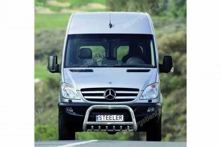 STEELER PRIEKŠĒJAIS A FORMAS AIZSARGSTIENIS AR ŠĶĒRSSTIENI UN AIZSARGRIBĀM MERCEDES-BENZ Sprinter
