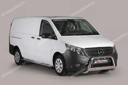 MISUTONIDA OVAL SIDE BARS WITH INTEGRATED PLASTIC FOOTSTEPS MERCEDES-BENZ V-Class, MERCEDES-BENZ Vito / Viano