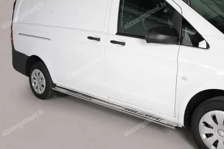 MISUTONIDA OVAL SIDE BARS WITH INTEGRATED PLASTIC FOOTSTEPS