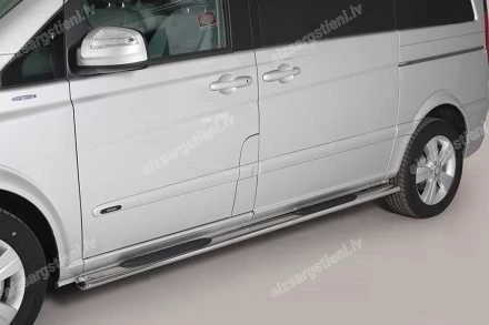 MISUTONIDA OVAL SIDE BARS WITH PLASTIC FOOTSTEPS