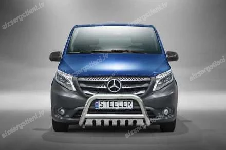 STEELER A BAR WITH CROSSBAR AND AXLE-PLATE MERCEDES-BENZ V-Class, MERCEDES-BENZ Vito / Viano