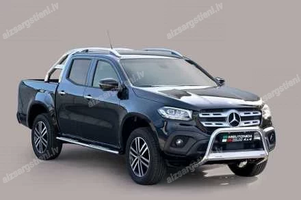 MISUTONIDA OVAL SIDE BARS WITH INTEGRATED PLASTIC FOOTSTEPS MERCEDES-BENZ X-Class