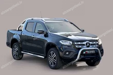 MISUTONIDA ROUND SIDE BARS WITH PLASTIC FOOTSTEPS MERCEDES-BENZ X-Class