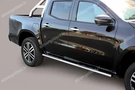 MISUTONIDA OVAL SIDE BARS WITH PLASTIC FOOTSTEPS MERCEDES-BENZ X-Class