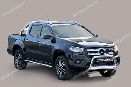 MISUTONIDA OVAL SIDE BARS WITH PLASTIC FOOTSTEPS MERCEDES-BENZ X-Class
