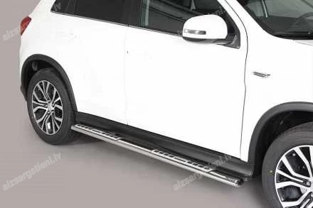 MISUTONIDA OVAL SIDE BARS WITH INTEGRATED PLASTIC FOOTSTEPS