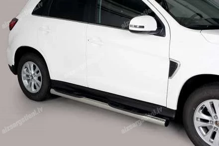 MISUTONIDA ROUND SIDE BARS WITH PLASTIC FOOTSTEPS MITSUBISHI ASX