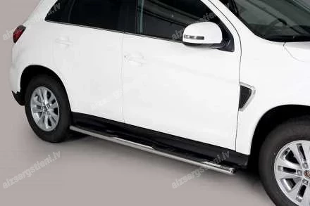 MISUTONIDA OVAL SIDE BARS WITH PLASTIC FOOTSTEPS MITSUBISHI ASX