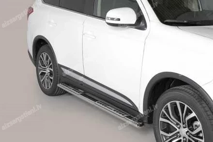 MISUTONIDA OVAL SIDE BARS WITH INTEGRATED PLASTIC FOOTSTEPS