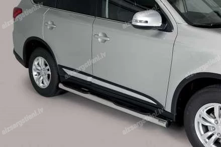 MISUTONIDA ROUND SIDE BARS WITH PLASTIC FOOTSTEPS