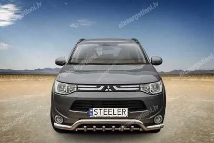 STEELER LOW BAR WITH AXLE-BAR MITSUBISHI Outlander