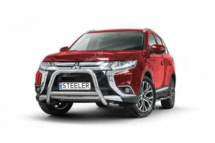 STEELER PRIEKŠĒJAIS A FORMAS AIZSARGSTIENIS AR ŠĶĒRSSTIENI MITSUBISHI Outlander