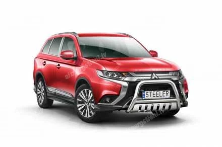 STEELER A BAR WITH CROSSBAR AND AXLE-PLATE MITSUBISHI Outlander