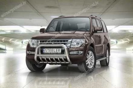 STEELER A BAR WITH CROSSBAR AND AXLE-BAR MITSUBISHI Pajero