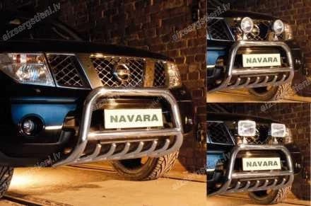 STEELER A BAR WITH CROSSBAR AND AXLE-BAR NISSAN Navara