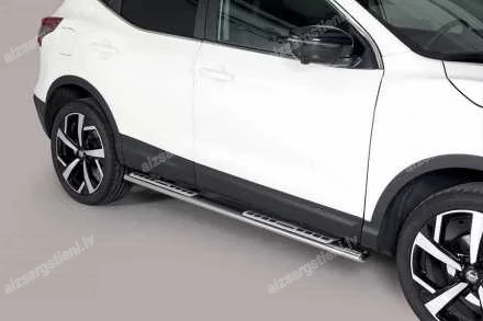 MISUTONIDA OVAL SIDE BARS WITH INTEGRATED PLASTIC FOOTSTEPS